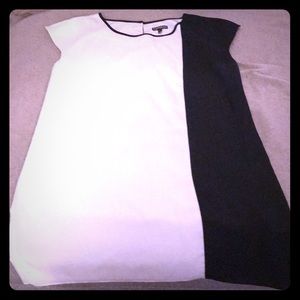 Black and white dress